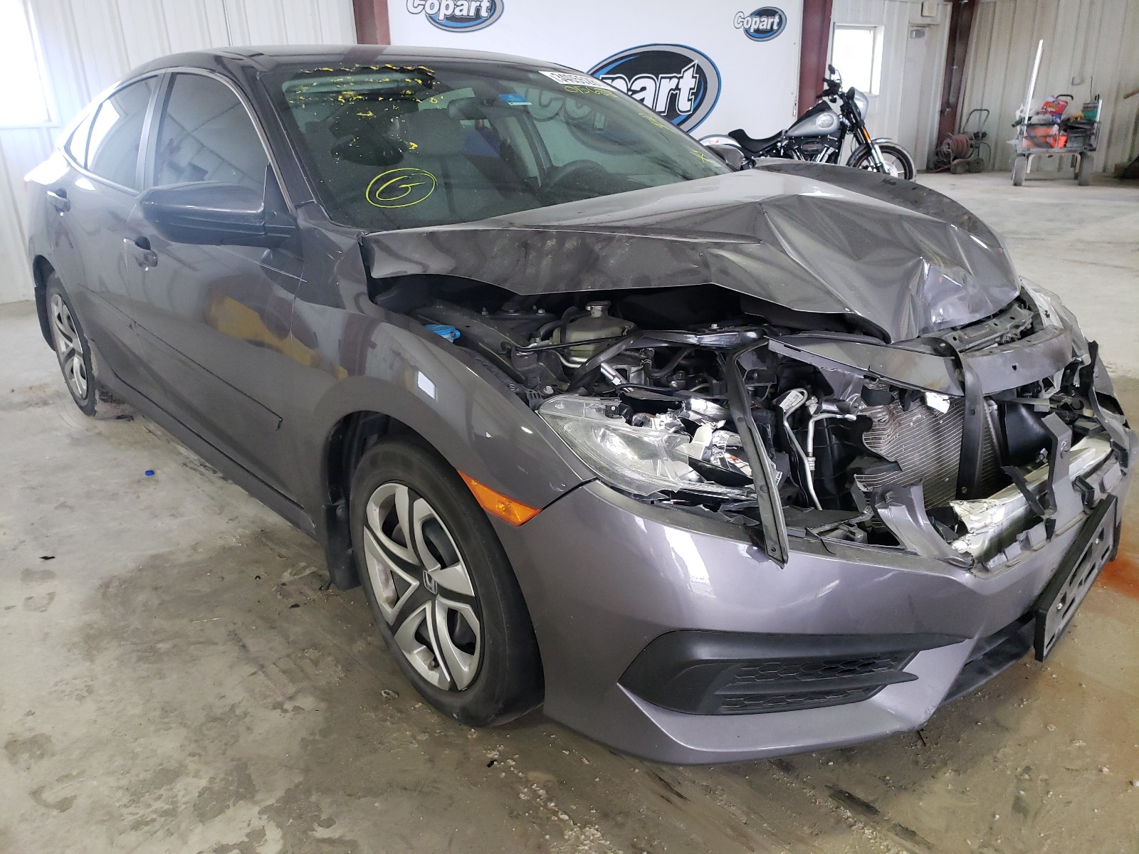 HONDA CIVIC LX 2017 19xfc2f51he015688