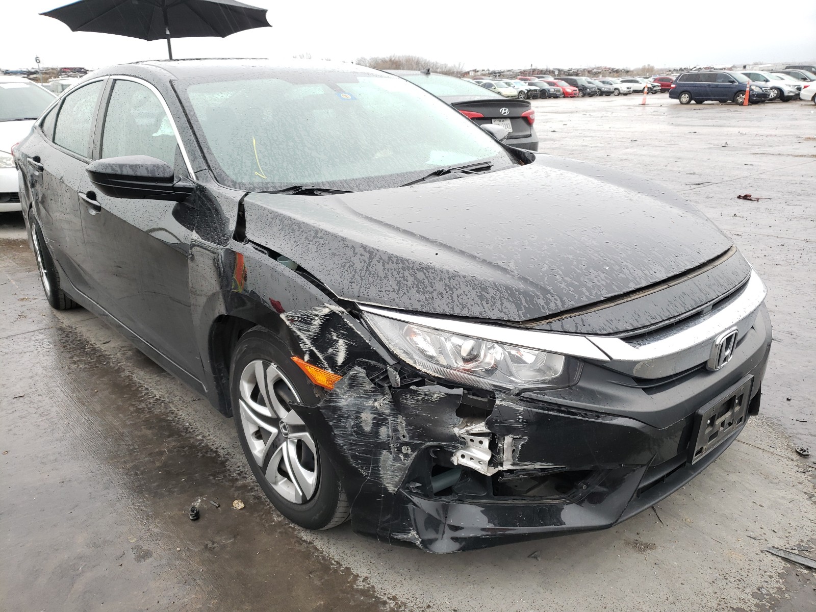 HONDA CIVIC LX 2017 19xfc2f51he041384