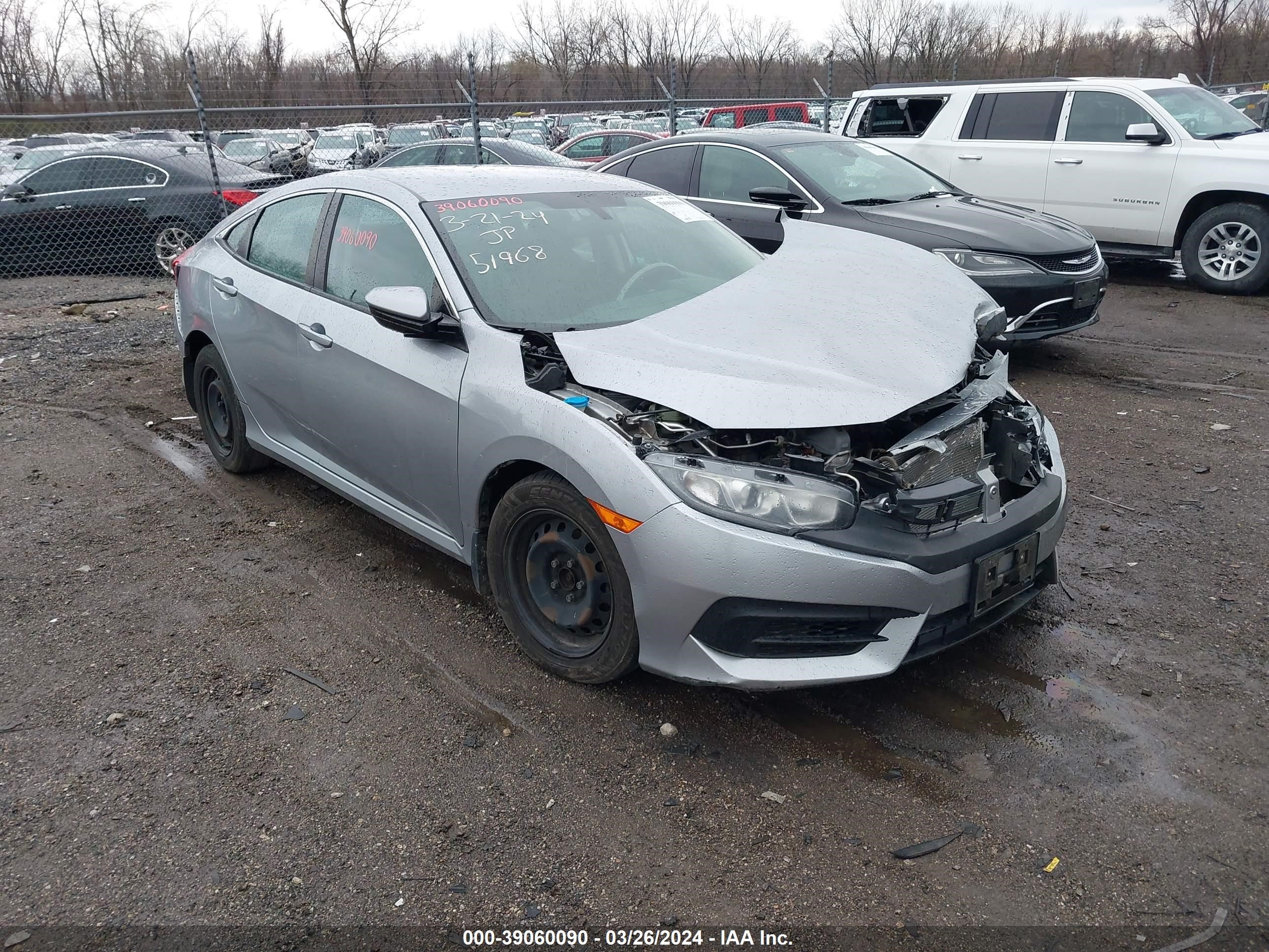 HONDA CIVIC 2017 19xfc2f51he080444