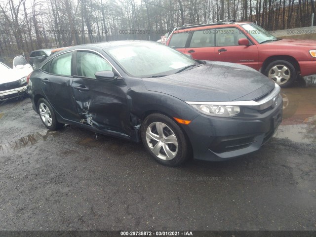 HONDA CIVIC SEDAN 2017 19xfc2f51he215597