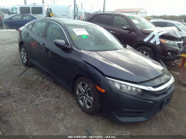 HONDA CIVIC SEDAN 2018 19xfc2f51je008665