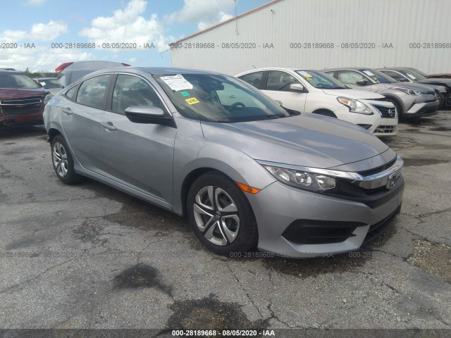 HONDA CIVIC SEDAN 2018 19xfc2f51je025983