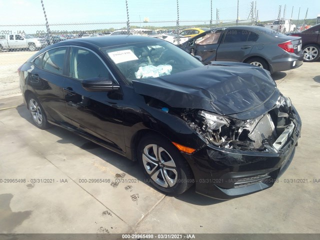 HONDA CIVIC SEDAN 2018 19xfc2f51je041147