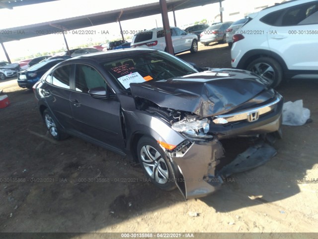 HONDA CIVIC SEDAN 2018 19xfc2f51je041777