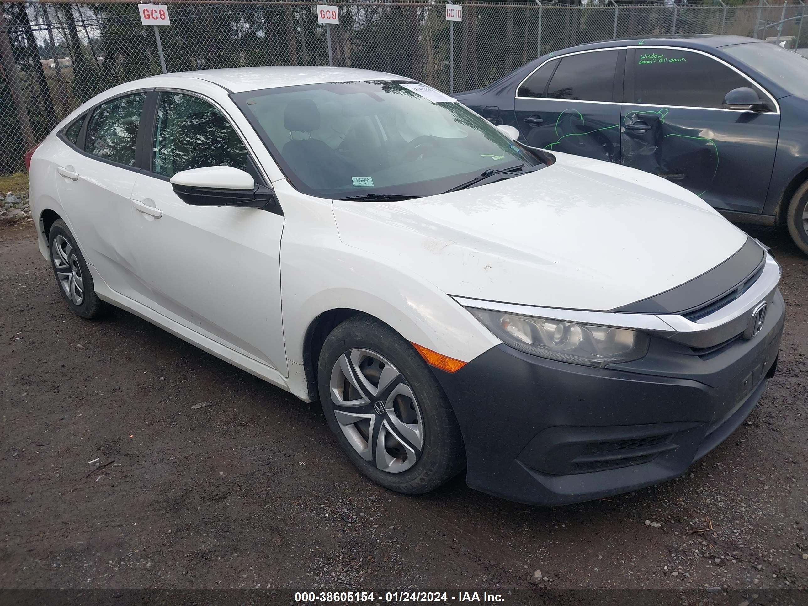 HONDA CIVIC 2017 19xfc2f52he054502