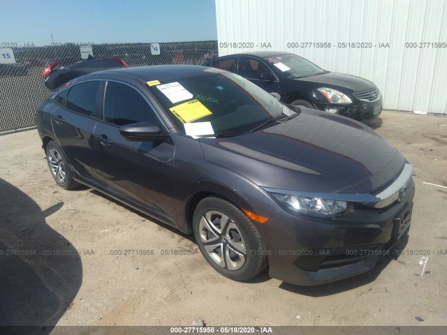 HONDA CIVIC SEDAN 2018 19xfc2f52je006925