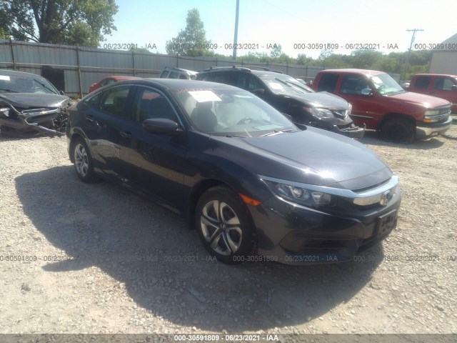 HONDA CIVIC SEDAN 2018 19xfc2f52je014619