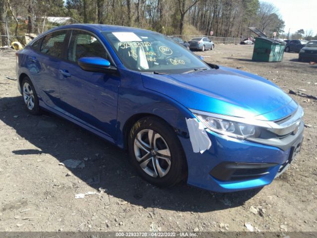 HONDA CIVIC SEDAN 2018 19xfc2f52je200144