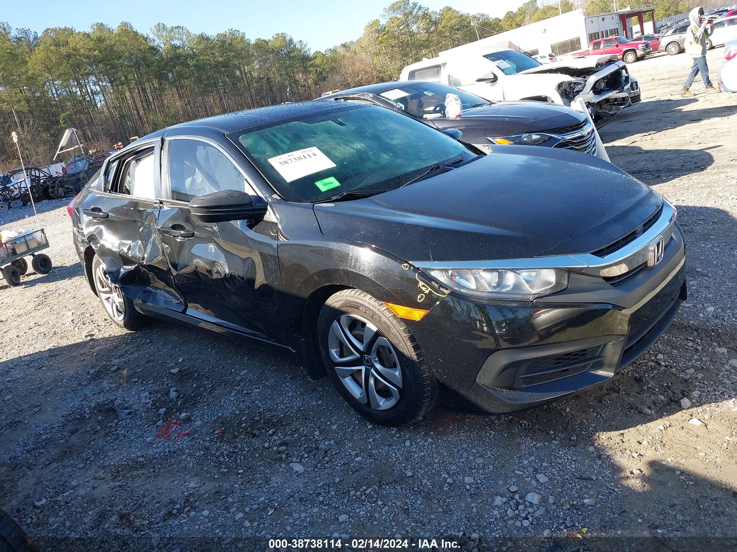 HONDA CIVIC 2016 19xfc2f53ge048478