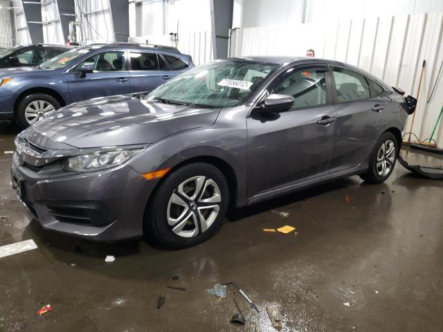 HONDA CIVIC LX 2016 19xfc2f53ge054684