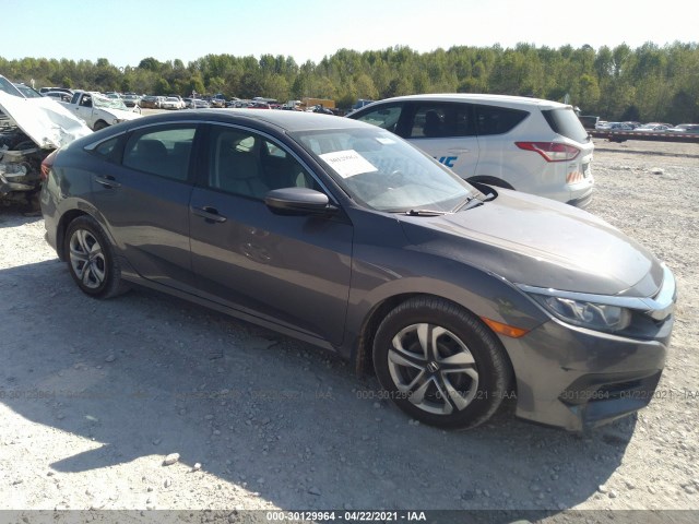 HONDA CIVIC SEDAN 2018 19xfc2f53je033762