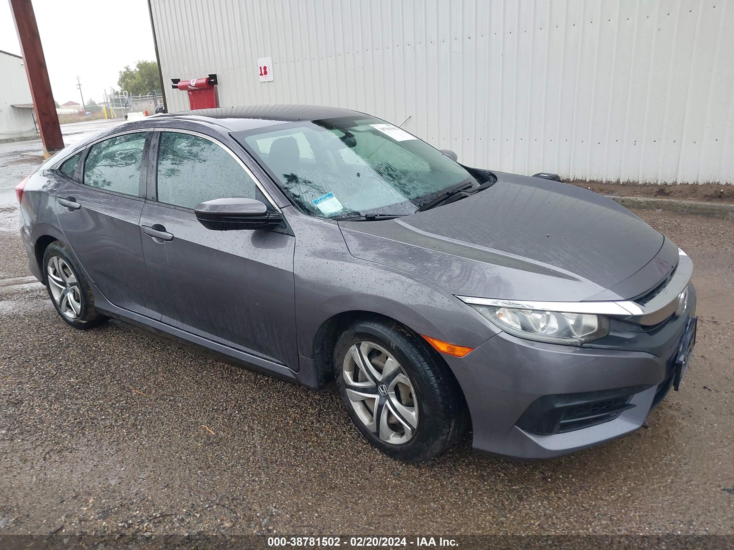 HONDA CIVIC 2016 19xfc2f54ge240783