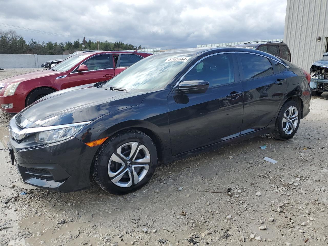 HONDA CIVIC 2018 19xfc2f54je008028