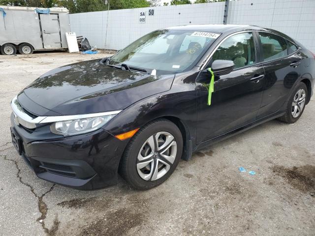 HONDA CIVIC LX 2018 19xfc2f54je020390