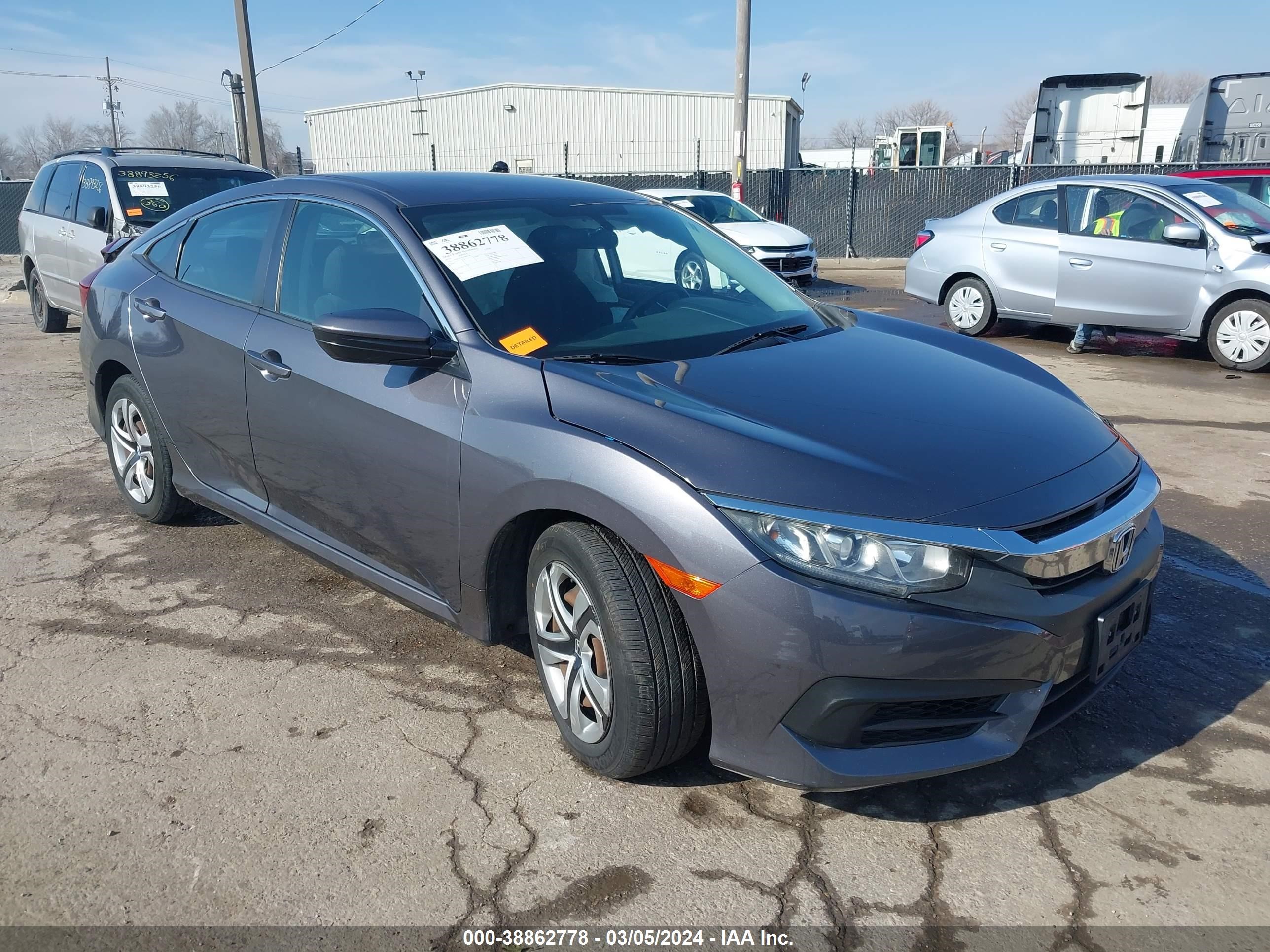 HONDA CIVIC 2016 19xfc2f55ge042178