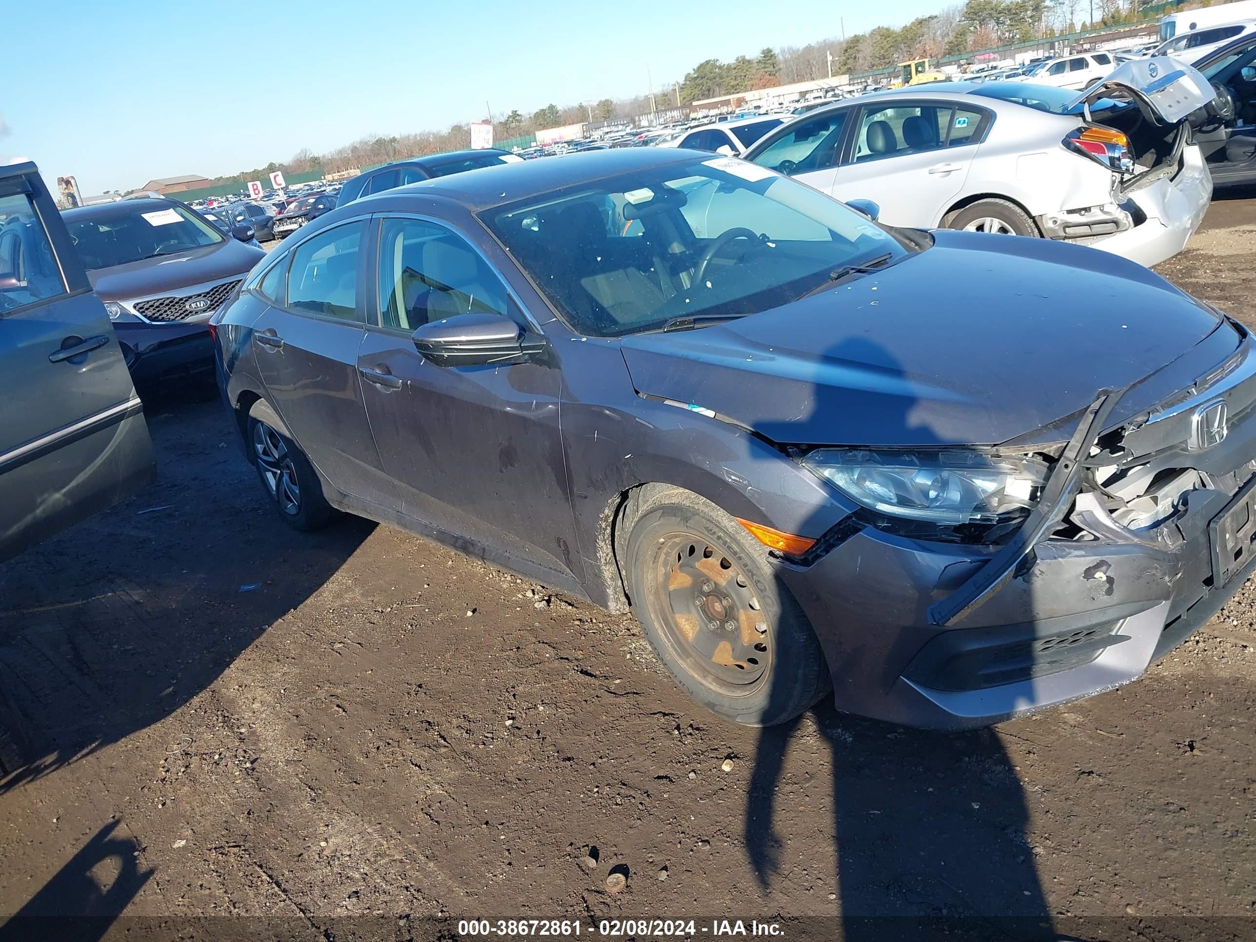 HONDA CIVIC 2016 19xfc2f55ge056971