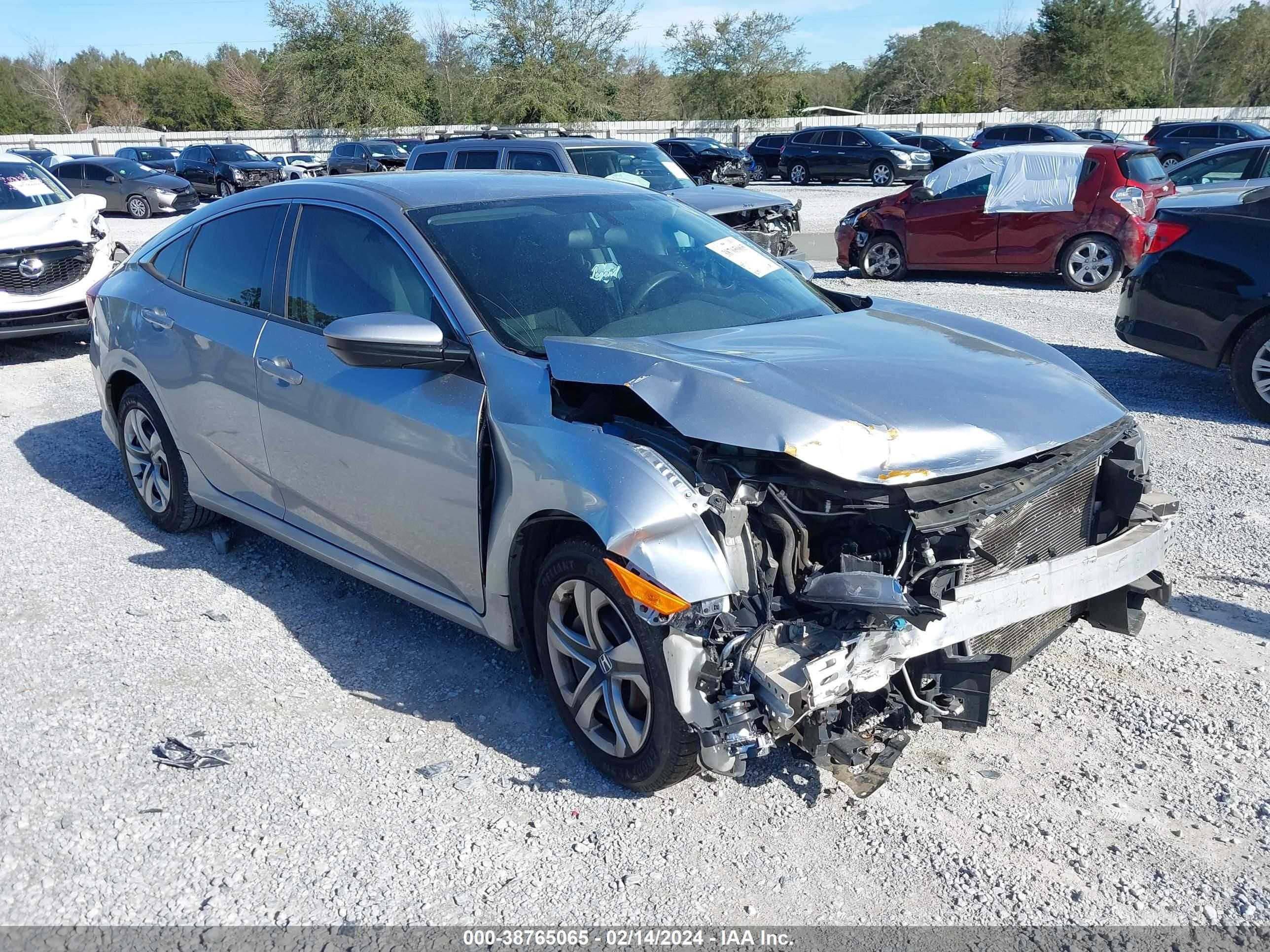 HONDA CIVIC 2016 19xfc2f55ge243613