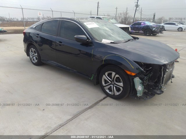 HONDA CIVIC SEDAN 2017 19xfc2f55he056079