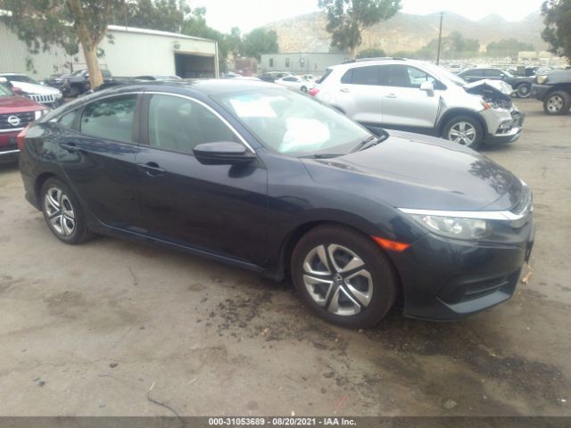 HONDA CIVIC SEDAN 2017 19xfc2f55he225016