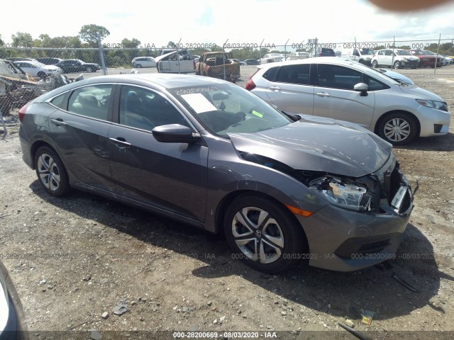 HONDA CIVIC SEDAN 2018 19xfc2f55je016932