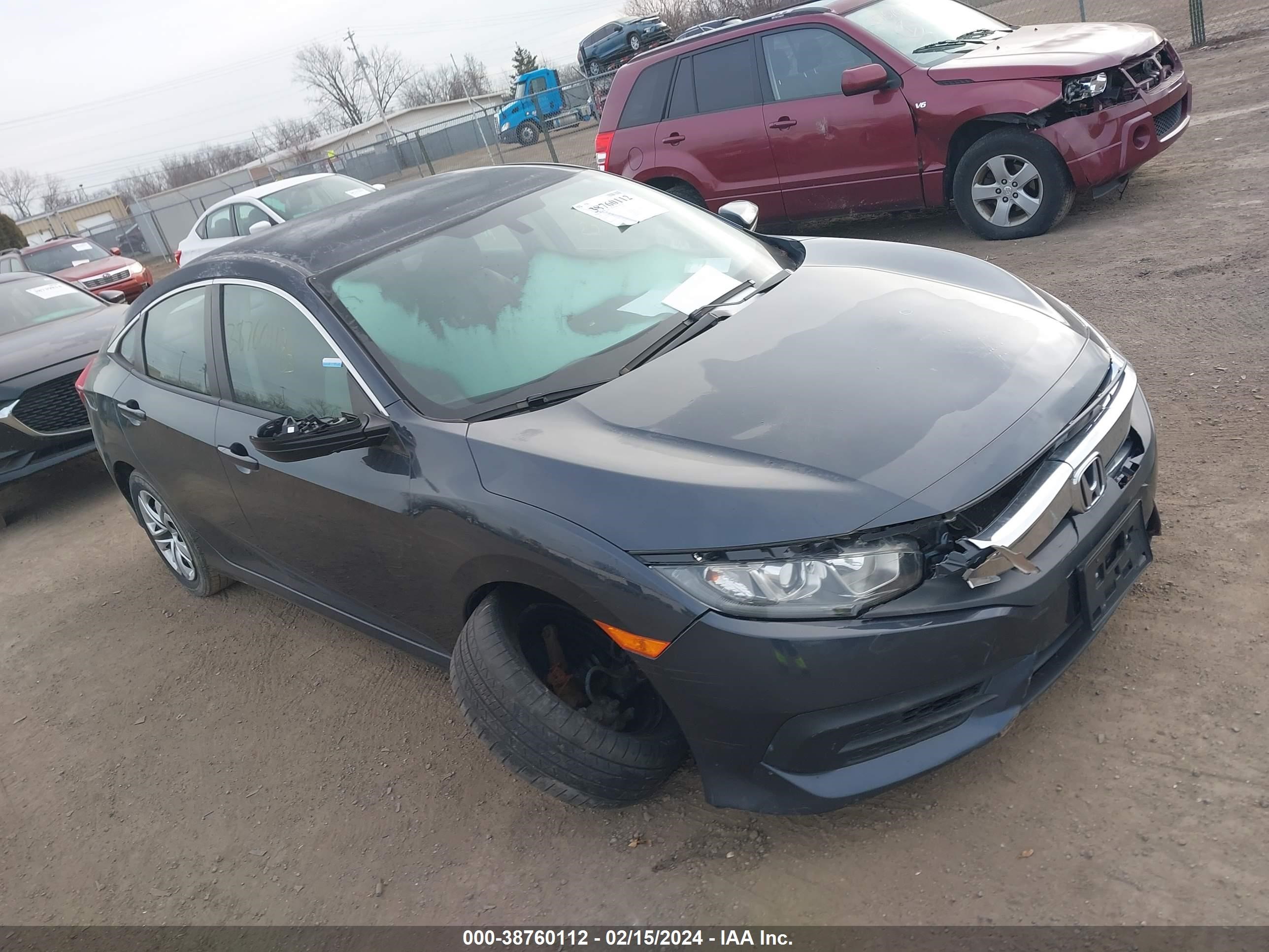 HONDA CIVIC 2018 19xfc2f55je042124