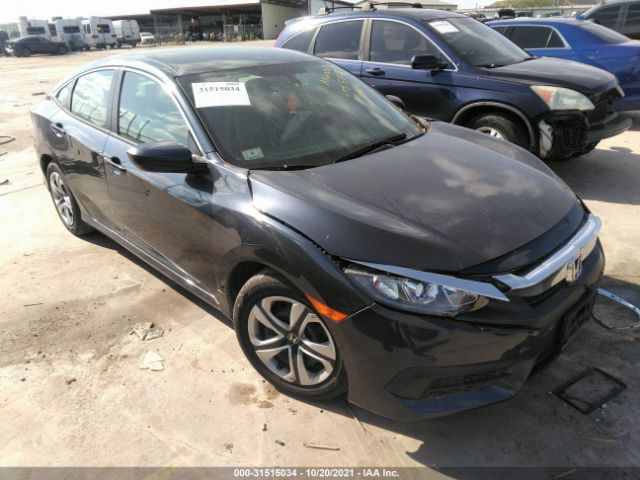 HONDA CIVIC SEDAN 2018 19xfc2f55je204012