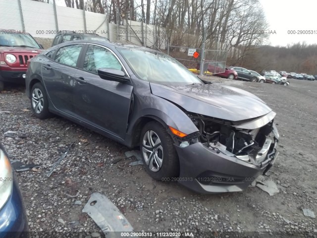 HONDA CIVIC SEDAN 2018 19xfc2f56je028734