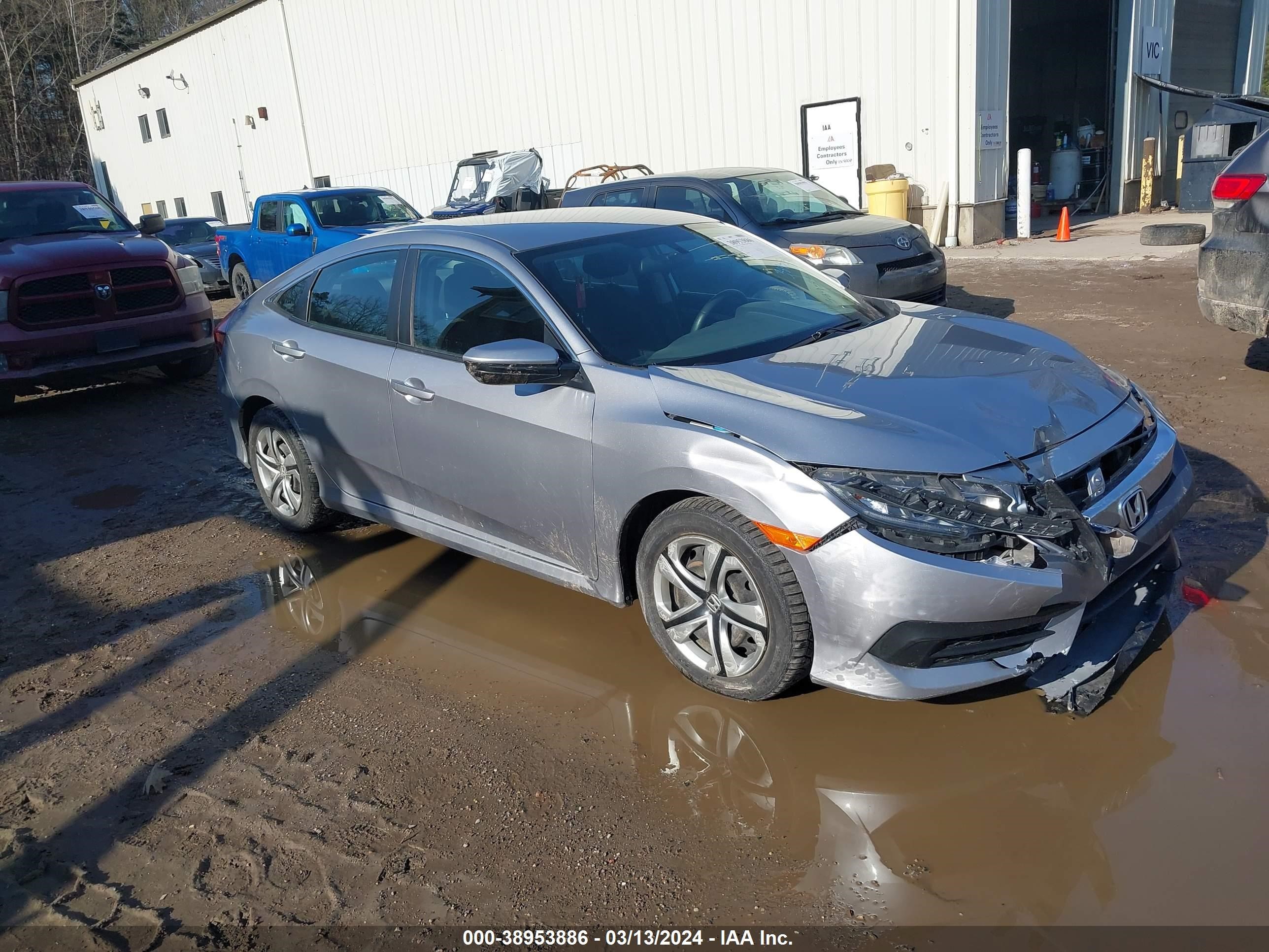 HONDA CIVIC 2016 19xfc2f57ge235920