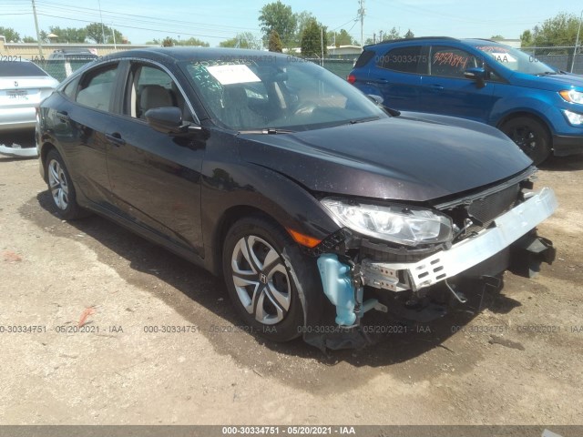 HONDA CIVIC SEDAN 2017 19xfc2f57he034701