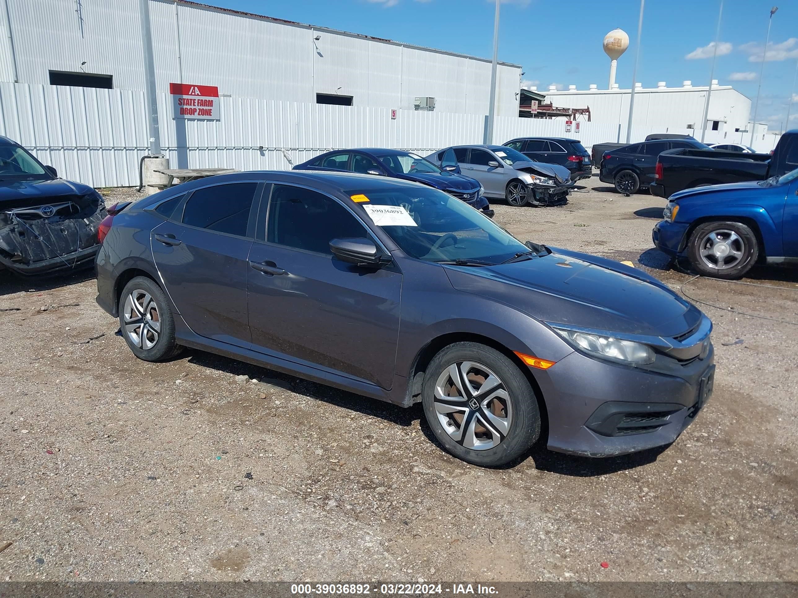 HONDA CIVIC 2017 19xfc2f57he215846