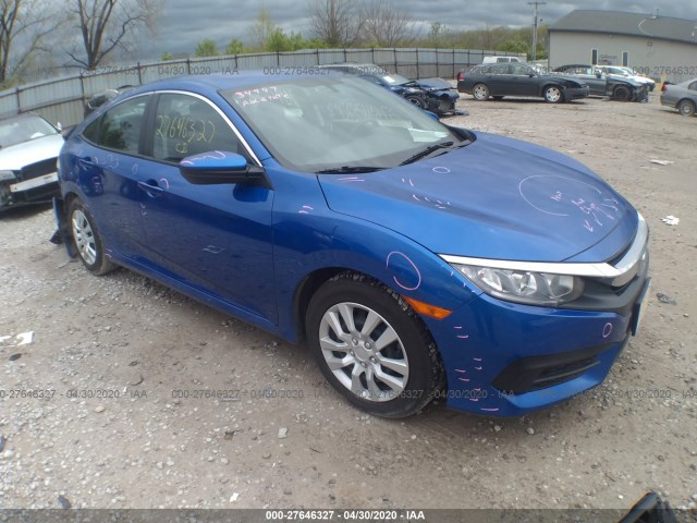 HONDA CIVIC SEDAN 2018 19xfc2f57je006452