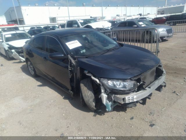 HONDA CIVIC SEDAN 2018 19xfc2f57je007536