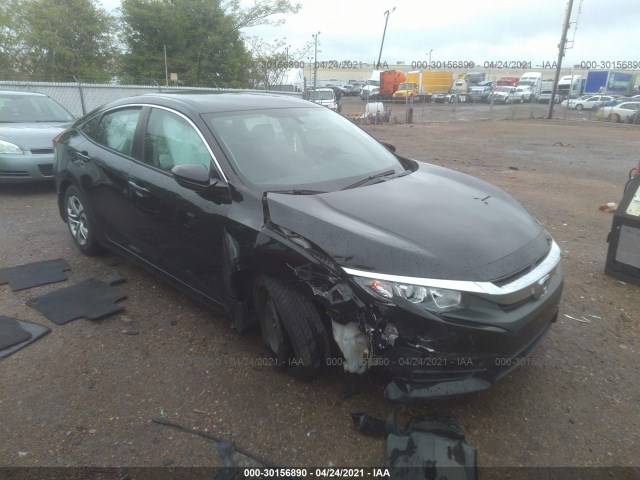 HONDA CIVIC SEDAN 2018 19xfc2f57je016253