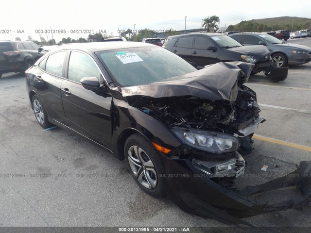 HONDA CIVIC SEDAN 2018 19xfc2f57je025390