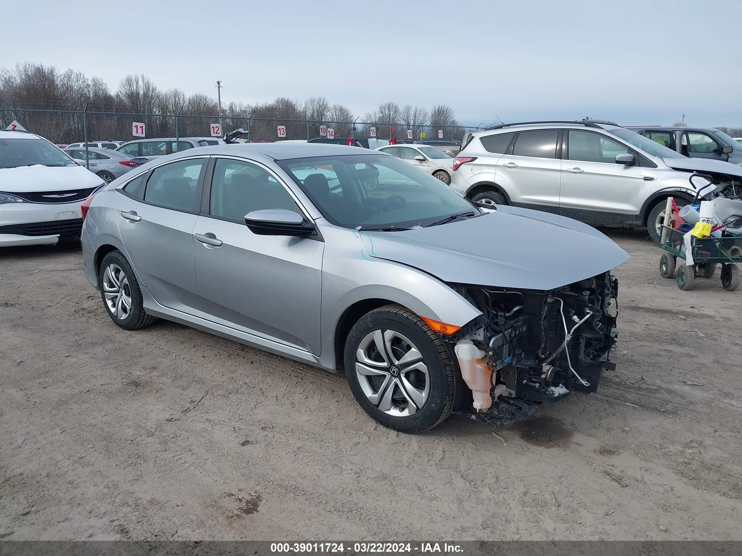 HONDA CIVIC 2018 19xfc2f57je206845