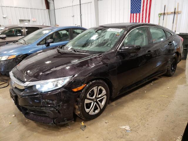 HONDA CIVIC LX 2016 19xfc2f58ge018246