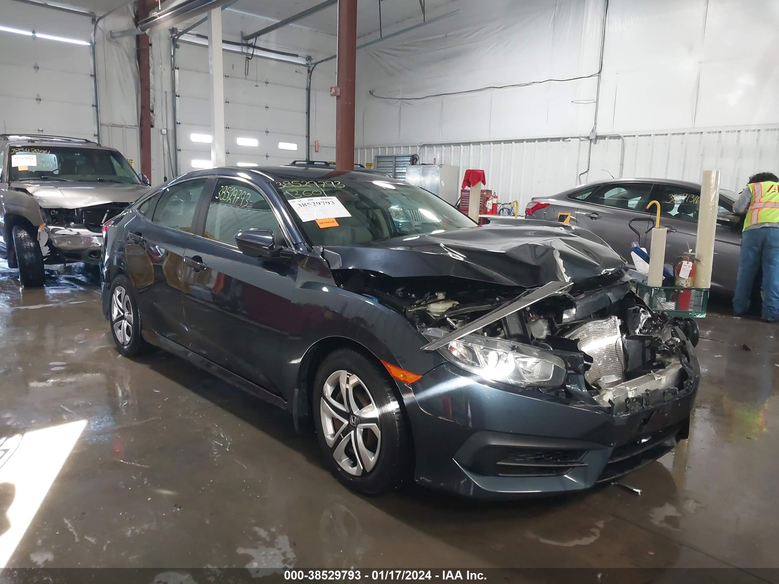 HONDA CIVIC 2017 19xfc2f58he014635