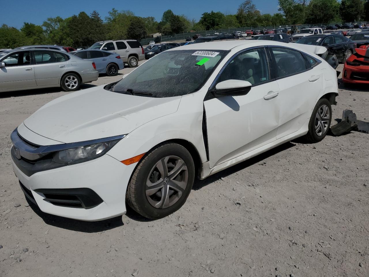 HONDA CIVIC 2018 19xfc2f58je002698