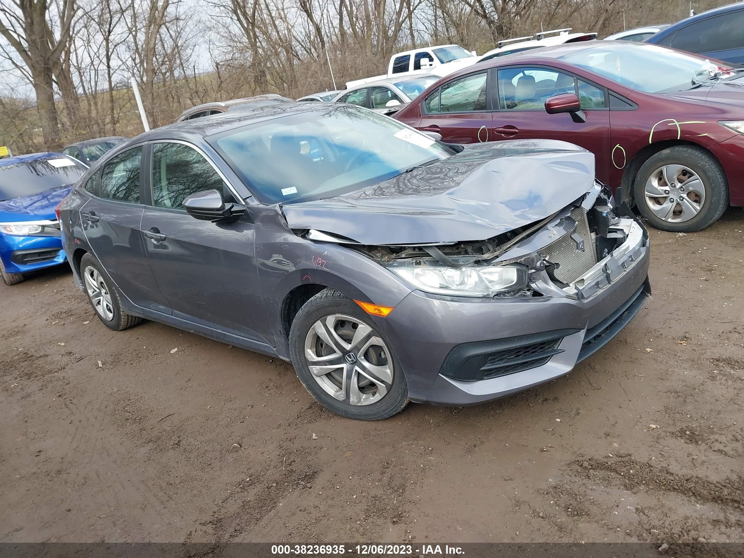 HONDA CIVIC 2018 19xfc2f58je016097