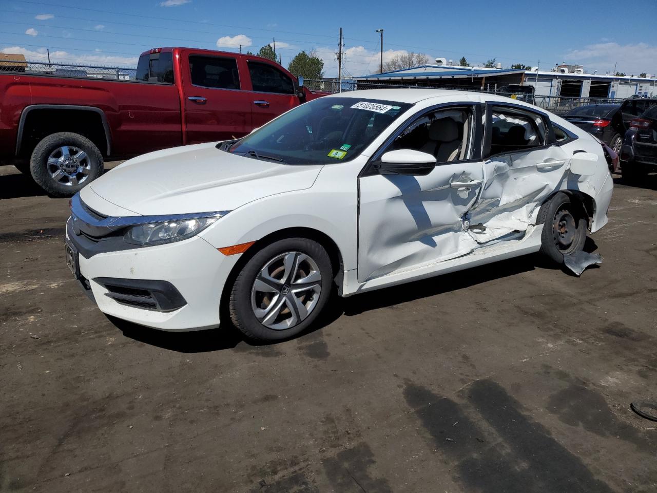 HONDA CIVIC 2016 19xfc2f59ge069030