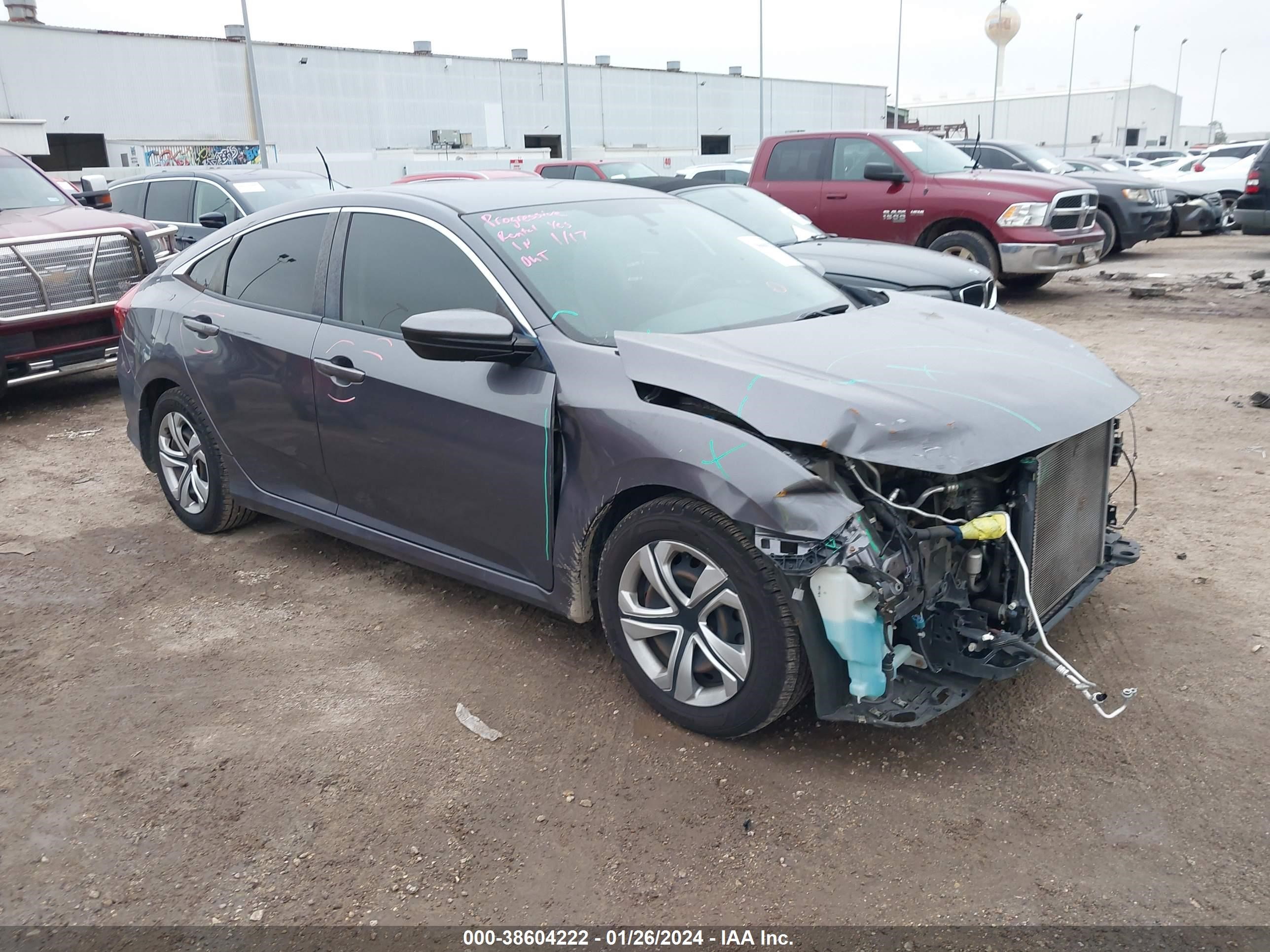 HONDA CIVIC 2016 19xfc2f59ge228273