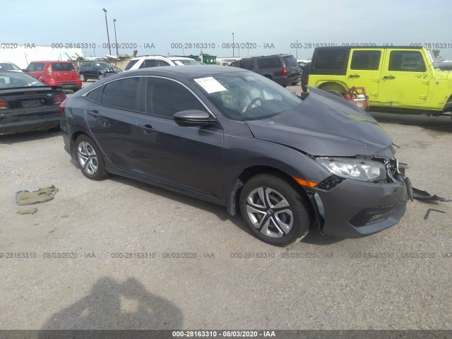 HONDA CIVIC SEDAN 2018 19xfc2f59je003326