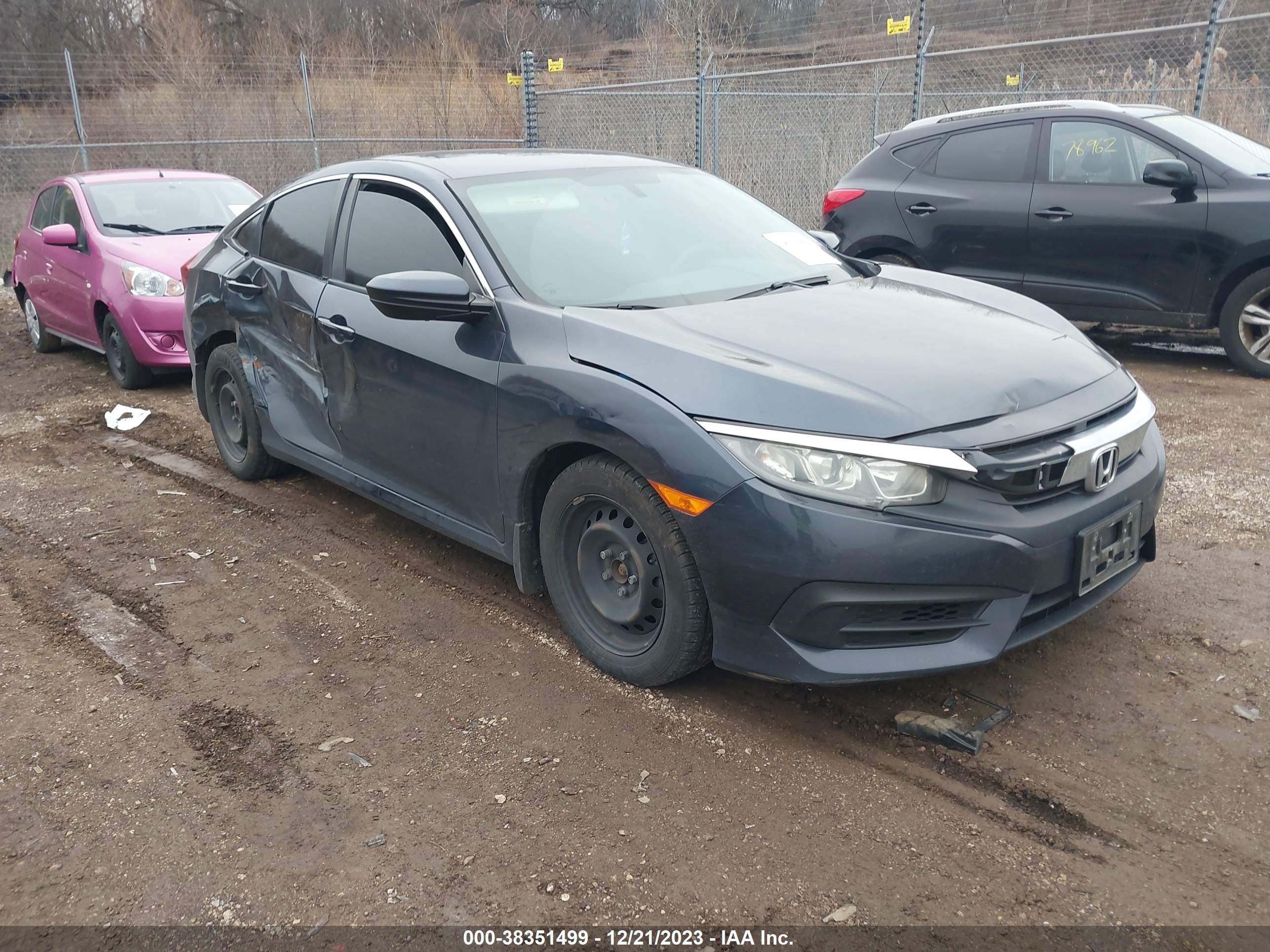 HONDA CIVIC 2016 19xfc2f5xge010066