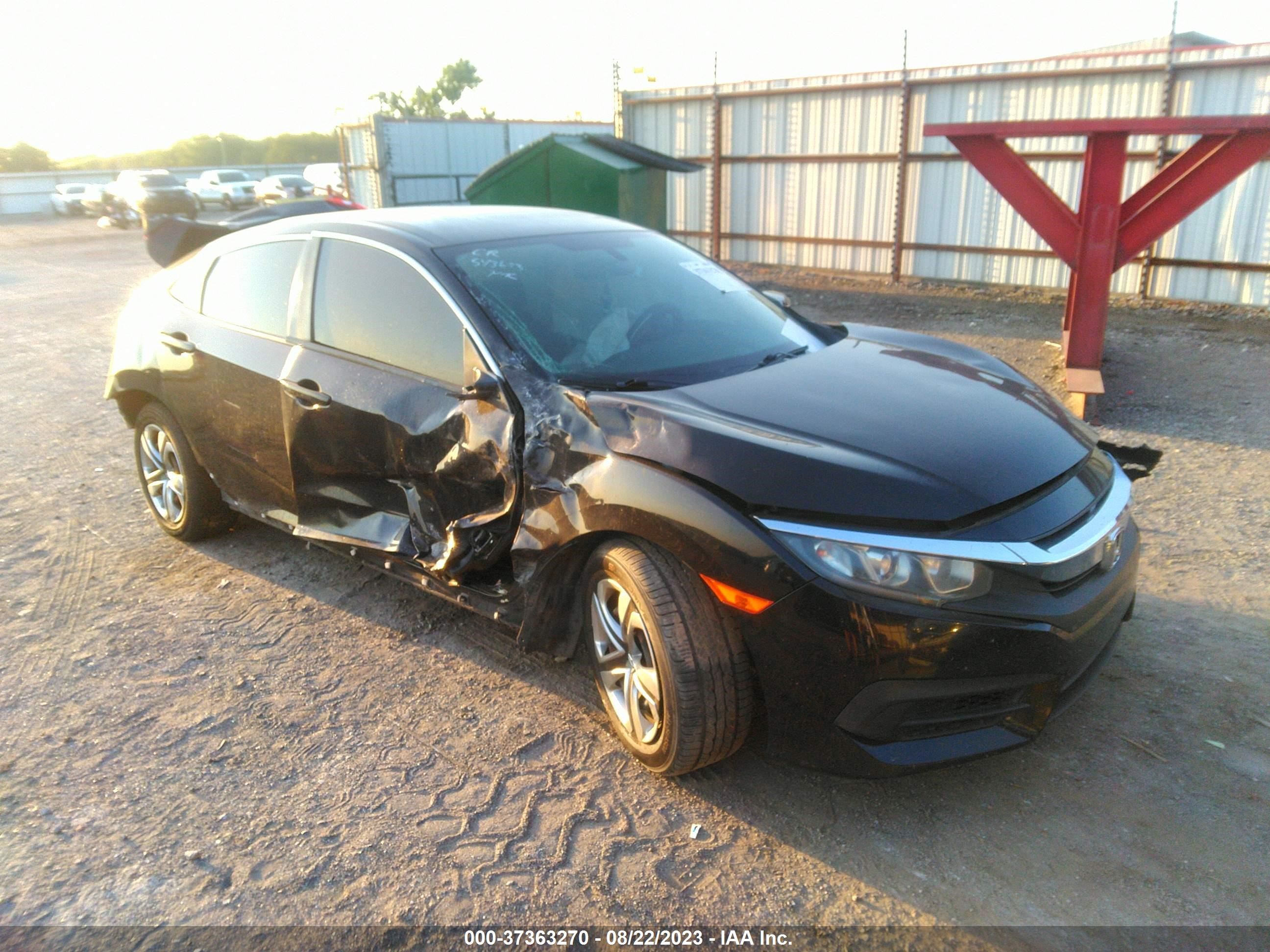 HONDA CIVIC 2016 19xfc2f5xge016336