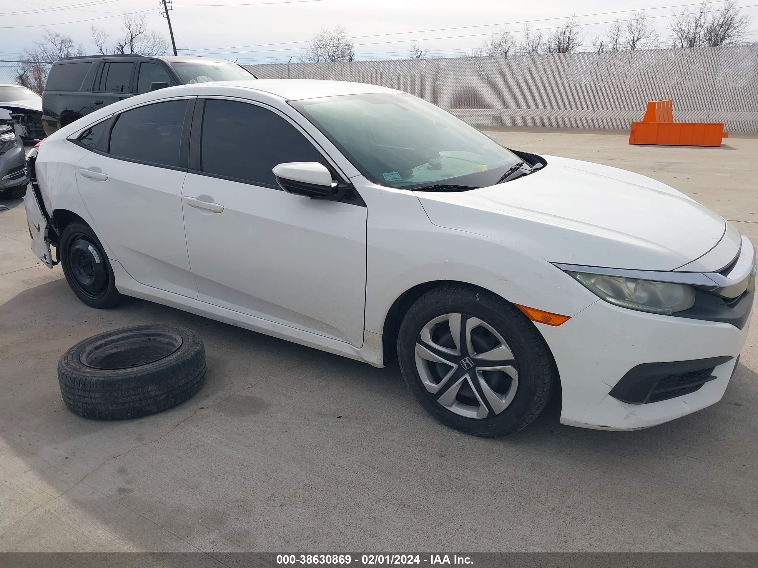 HONDA CIVIC 2016 19xfc2f5xge020273