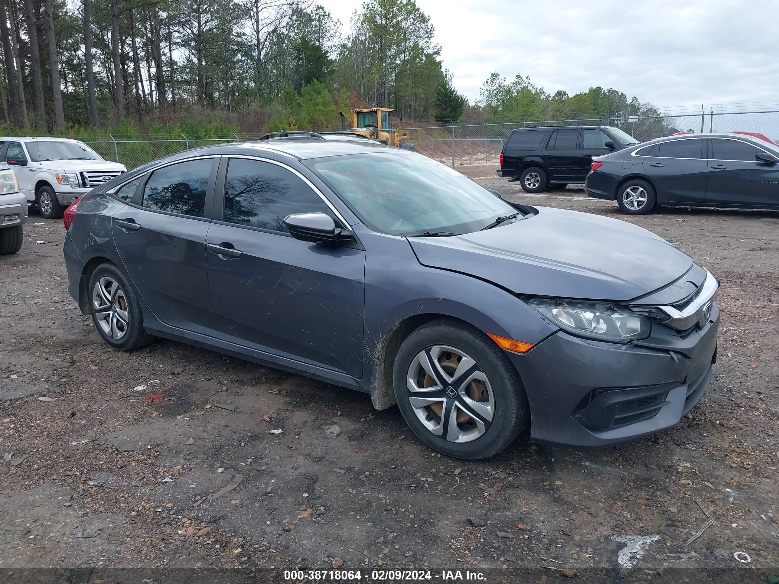 HONDA CIVIC 2016 19xfc2f5xge024419