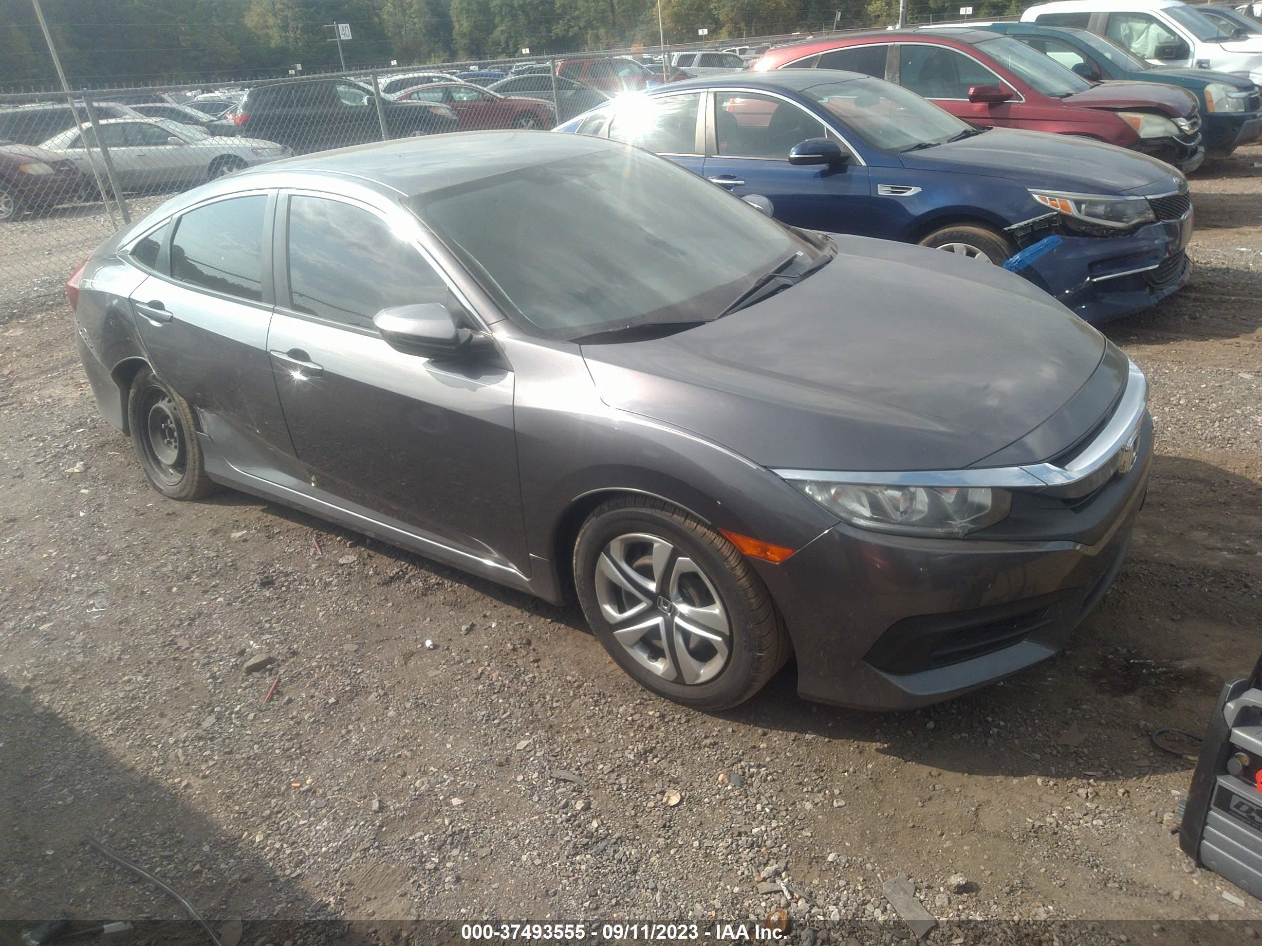 HONDA CIVIC 2016 19xfc2f5xge037266