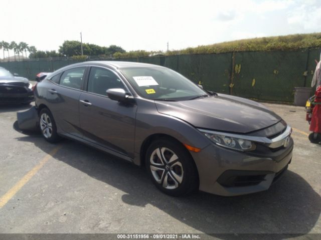 HONDA CIVIC SEDAN 2016 19xfc2f5xge046680