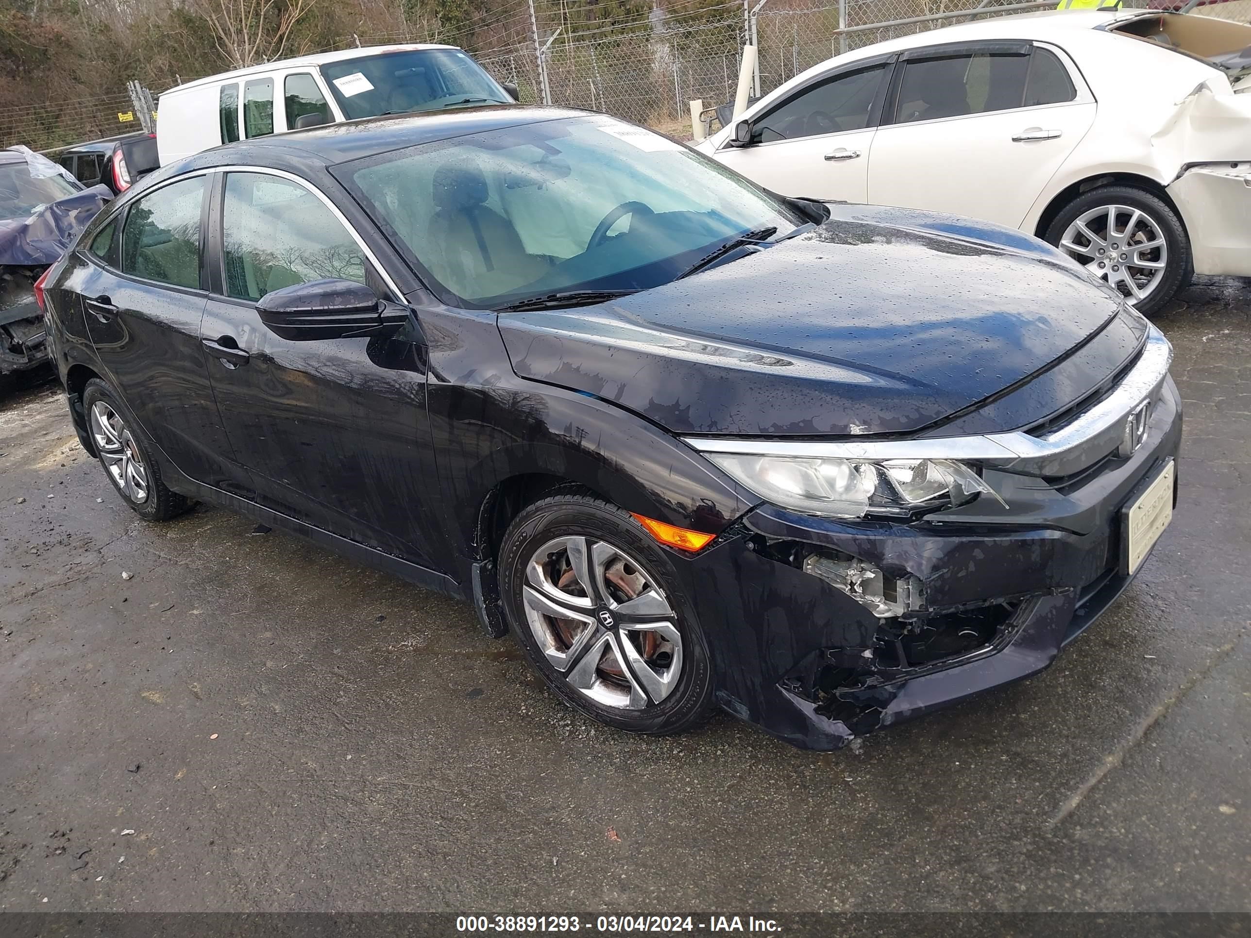 HONDA CIVIC 2016 19xfc2f5xge217492