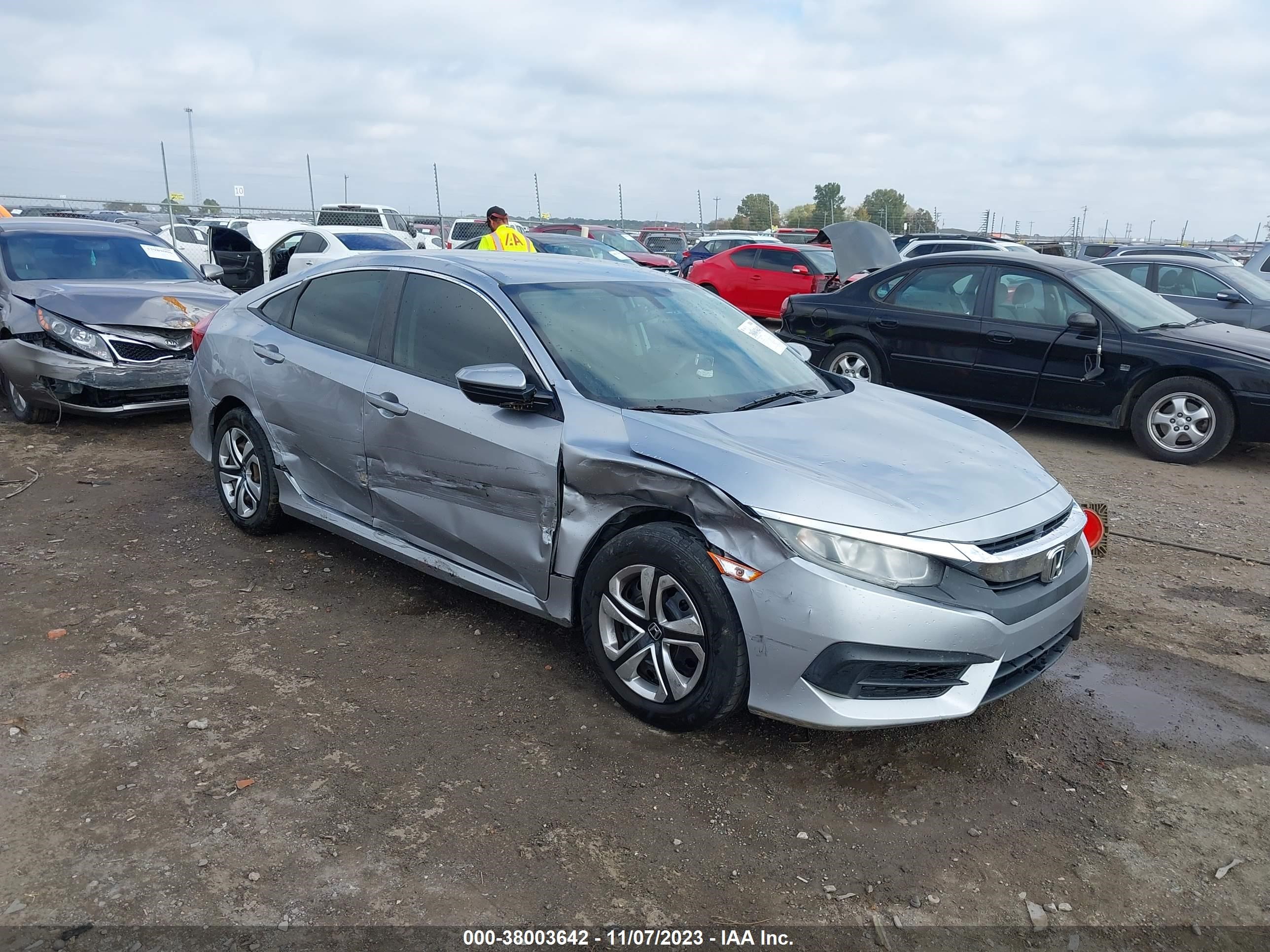 HONDA CIVIC 2017 19xfc2f5xhe009095